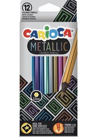 Resim Mey İthalat Carioca 12 Renk Metalik Kuru Boya Seti Diğer 
