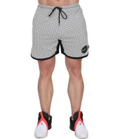 Resim Zırh Desen Gym Antrenman Şort Big Sam 1478 