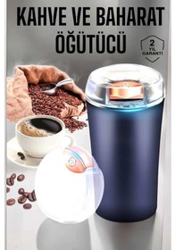 Resim Mey İthalat Otomatik Kahve Ve Baharat Öğütücü Kolay Ve Taşınabilir Gri 
