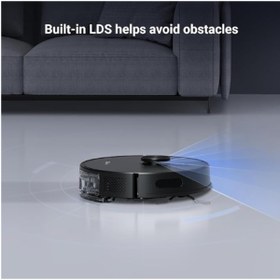 Resim EZVIZ RE4 Plus Black Akıllı ve Paspaslı Robot Süpürge Otomatik Çöp Boşaltma ve Şarj, Halı Algılama 