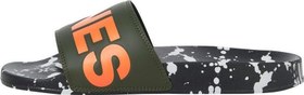 Resim Jack&Jones Erkek Jfwhyde Splatter Slider Yeşil Terlik - 12270975 