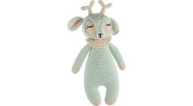 Resim PremiumPort Sevimli Amigurumi Geyik Oyuncak, Renkli ve Yumuşak Hediye Alternatifi 
