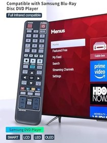 Resim RETROSUN AK59-00104R Samsung Blu-Ray BD DVD Oynatıcı BD-C5300 BD-D5490 BD-5500C BD-D5700 BD-C5500C BD-C6500 BD-C5900 BD-C6900 BD-C6600/Xile Uyumlu Yedek Uzaktan Kumanda AA BD-C6 800/XAA 