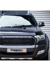 Resim Cappafe Ford Ranger Ön Kaput Koruyucu Rüzgarlık 4Mm Abs 2016-20 