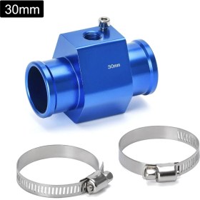 Resim Xiyu Shop Mavi 30MM Stil 1 Adet Su Sıcaklığı Sıcaklığı Ortak Boru Sensörü Göstergesi Radyatör Hortumu Adaptörü Boyutu (Yurt Dışından) 
