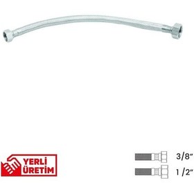 Resim Bağlantı Hortumu 3/8'1/2 50 Cm 