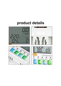 Resim Dancemonkey Akıllı Wifi Koruma Şalteri - 1-63a Aşırı Akım, Voltaj Ve Kaçak Akım Korumalı, Uzaktan Kontrol 112 Karakter 