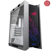 Resim ASUS Rog Strıx Helıos Gx601 Powersız Gaming E-atx Pc Kasası Beyaz 