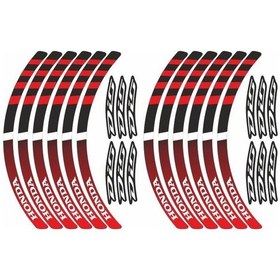 Resim Reflektör Kırmızı Dio Jant Şeridi 