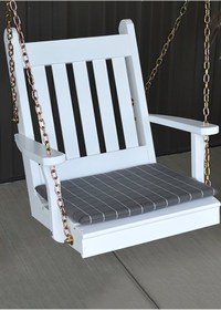 Resim Bamena Wood Parken Ahşap Salıncak 