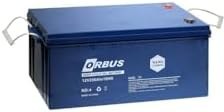 Resim ORBUS 12V/200A Solar JEL Akü 