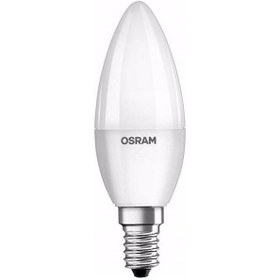 Resim Osram 4.9 Watt E-14 Ince Duy 2700 Kelvın Buji Led Ampul 10 Adet 