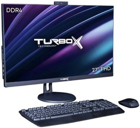 Resim Turbox TAx1123 Intel Core i5 13400 32GB DDR4 Ram 1TB M.2 NVMe SSD 27 inç FHD All In One Bilgisayar 