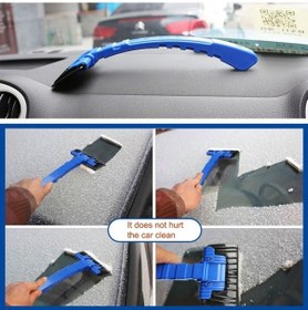 Resim Sones Araba Kar Küreği Otomatik Buz Kazıyıcı 