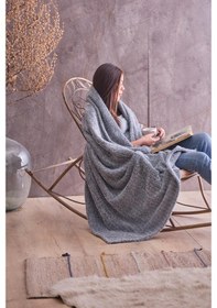 Resim Zeynep Tekstil Flufy Wellsoft Tv Battaniyesi 110 x 170 CM 