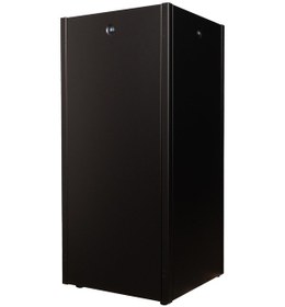 Resim Lande Demonte 26u 600x600 Hyperline Dikili Tip Rack Kabinet Siyah Ön Cam Kapak / Tekerlekli 