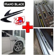 Resim Renault Chamade Kapı Eşiği Çamurluk Venti Piano Black 