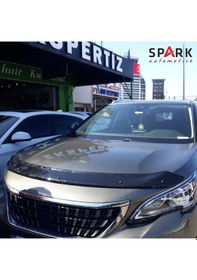 Resim Peugeot 3008 2017 Yılı Ve Sonrası Ön Kaput Rüzgarlık 4mm Siyah 