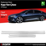 Resim Opel İnsignia Krom Kapı Yan Çıtası 4 Prç 2017 Üzeri 