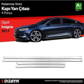 Resim Opel İnsignia Krom Kapı Yan Çıtası 4 Prç 2017 Üzeri 