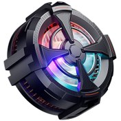 Resim Forzacase 5500 RPM Kablolu RGB Işıklı Manyetik Tablet ve Telefon Soğutucu Isı Önleyici Fan - FC560 