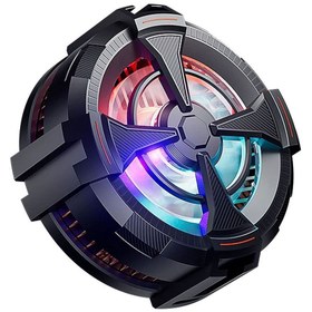 Resim Forzacase 5500 RPM Kablolu RGB Işıklı Manyetik Tablet ve Telefon Soğutucu Isı Önleyici Fan - FC560 