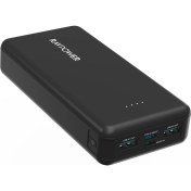 Resim RavPower Su Geçirmez 20000 mAh PD 15W 4 Port Powerbank Led Şarj Göstergeli Type-C 2 Input ve 3 Output PB1216 