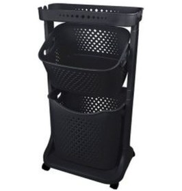 Resim İki Katlı Organizer Sepet - Sebzelik COSTP748S 