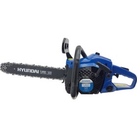 Resim Hyundai Turbo 500 Motorlu Testere – 40 cm Pala, Magnezyum Karterli, 2 HP Benzinli Ağaç Kesme Testere 