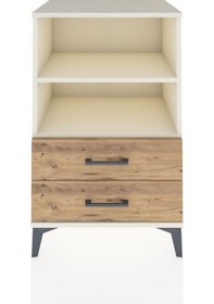 Resim Hyperion Komodin 2 Raflı 2 Çekmeceli 60x44x96 Aytaşı-çam Aytaşı 