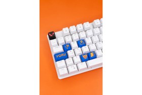 Resim Makerpax Valorant Yoru Keycaps, Q-E-X-C Mekanik Klavye Tuşu 