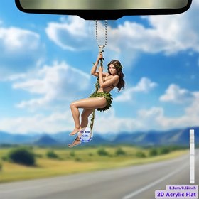 Resim 2D Düz, 2D Düzlem, [2D Düzlem] Sevimli Kız Akrilik Kolye - Arabalar İçin Uygun, 11 Festivalde Kullanılabilir, Sırt Çantaları, Telefonlar ve Spor Salonu Süslemeleri için Çok Fonksiyonlu Moda Aksesuarı - Mükemmel Hediye, 2D Düz 