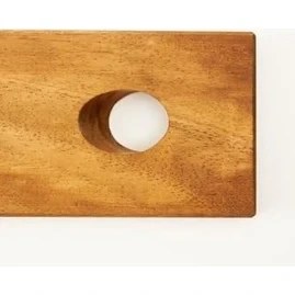 Resim Ahşap Şişe Tutucu - Tekli Stand 