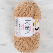 Resim Loren Mery Bej El Örgü İpi - M412 - 34318 