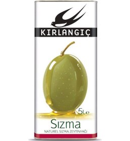 Resim Kırlangıç Naturel Sızma Zeytinyağı Teneke 5 L 