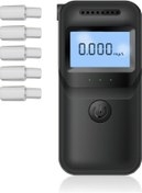 Resim Suofeng Taşınabilir Alkol Ölçer - Anında Sesli Sonuç, 50 Kayıt Hafızalı, 3 Renkli Led Gösterge 112 Karakter 