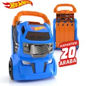 Resim HOT WHEELS Multi Launcher Case 20 Araba Için Saklama Ve Fırlatıcı Rampası Hwcc14 