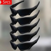 Resim Willowhaven 5 Adet Kamuflaj Yeşil Taktik Gözlük Seti Siyah Kırmızı Mavi Yeşil Siyah Beyaz 