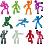 Resim Emiş Kupası Çubukrobot Yapışkan Robot Oyuncakları Koleksiyonluk Aksiyon Figürleri, 3 Yaş ve Üzeri Çocuklar İçin Harika Stop Motion Animasyon Oluşturma 