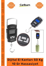 Resim Tartı Hassas Ölçüm Işıklı Daralı Lcd Ekran Elektronik Dijital El Kantarı 50 Kg Terazi Tartı 10 Gr H Çok Renkli 