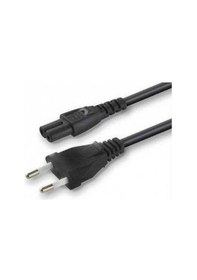 Resim 1.5 Metre C8 Teyp Işıldak Fişi Power Güç Kablosu Teyp Fişi 2X0.75 