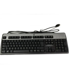 Resim Hp SK-2885 USB Q Klavye Türkçe Q Tam Boy Siyah 