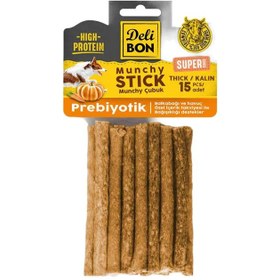 Resim Delibon Super Munchy Çubuk Prebiyotik Kalın 15'li 