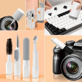 Resim Multi Temizlik Kiti 20 Parça Bilgisayar Klavye Cep Telefonu Kulaklık Temizleme Toz Alma Seti 