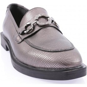 Resim Dgn 216-22k Kadin Ön Halka Tokali Oxford Ayakkabi 216-1986-R11414 Platin 