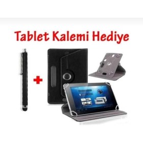 Resim corcishop Acer Iconia Tab P10 10.4" Uyumlu Kılıf Kapaklı Universal Standlı 