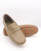 Resim Cormorant Shoes Desenli Yeşil Hakiki Süet Deri Loafer Ayakkabı 