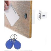 Resim Görünmez Elektronik Dolap Kilidi, Gizli Kilit, Ahşap Dolap Çekmece Dolap Dolap İçin Kendin Yap Rfid Kilit Mandalı 