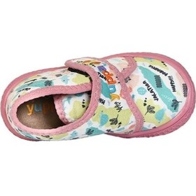 Resim Yuppa Funny Happ Animals Kız Çocuk Panduf-Pembe 