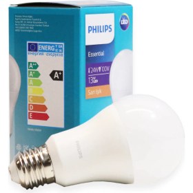 Resim Philips Essential LED Lamba 13W - 100W E27 Duy 2700K Sarı Işık( 6 Lü Paket) 